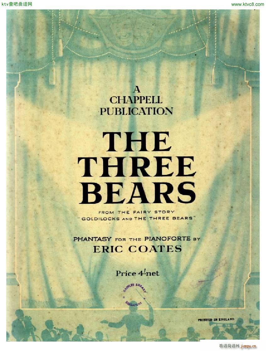 Coates The Three Bears Phantasy(V)1
