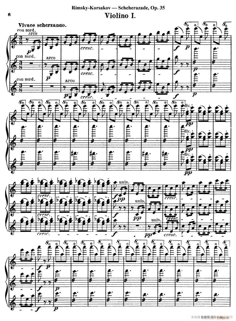 Scheherazade  Op 35 һС(СV)3