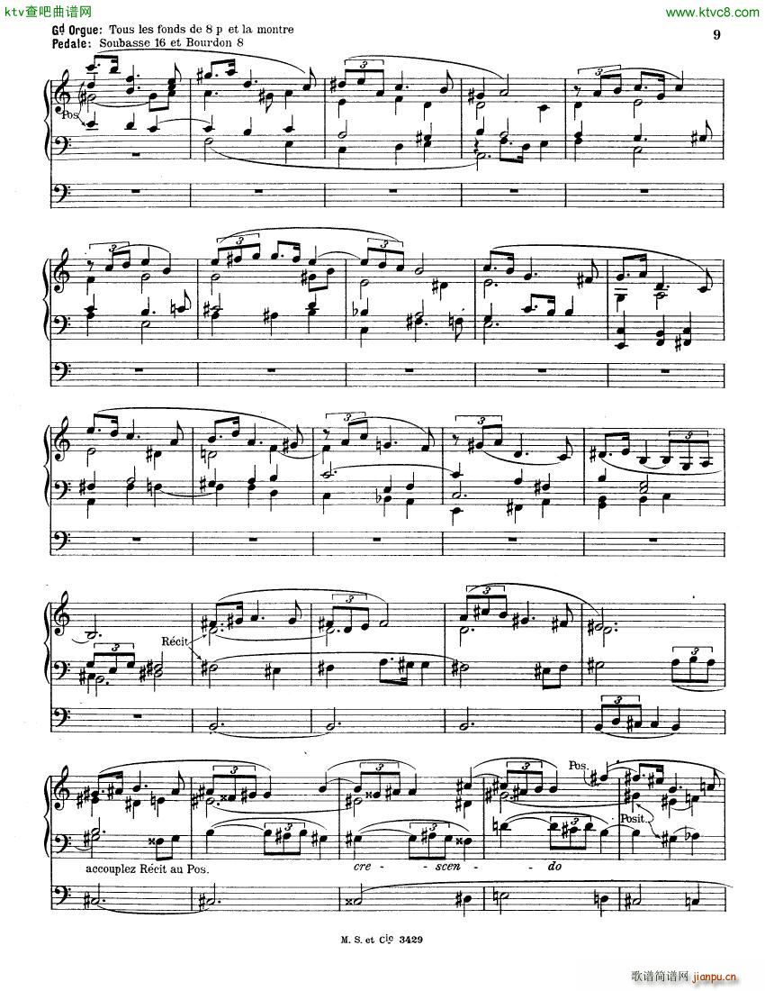 Alain Albert Pieces d Orgue 1ere Serie(V)9