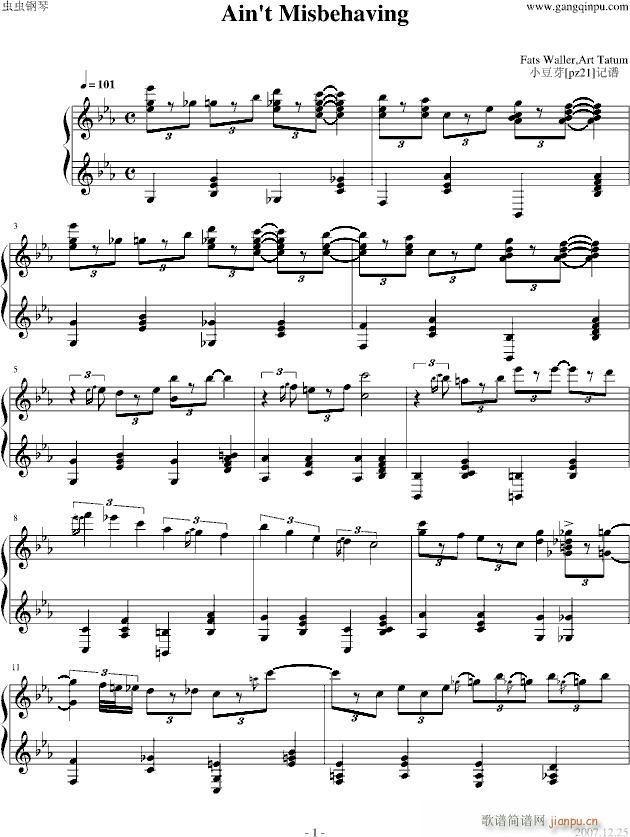 Aint   Misbehavin(V)1