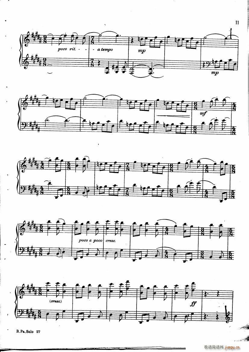 Copland Piano Sonata(V)12
