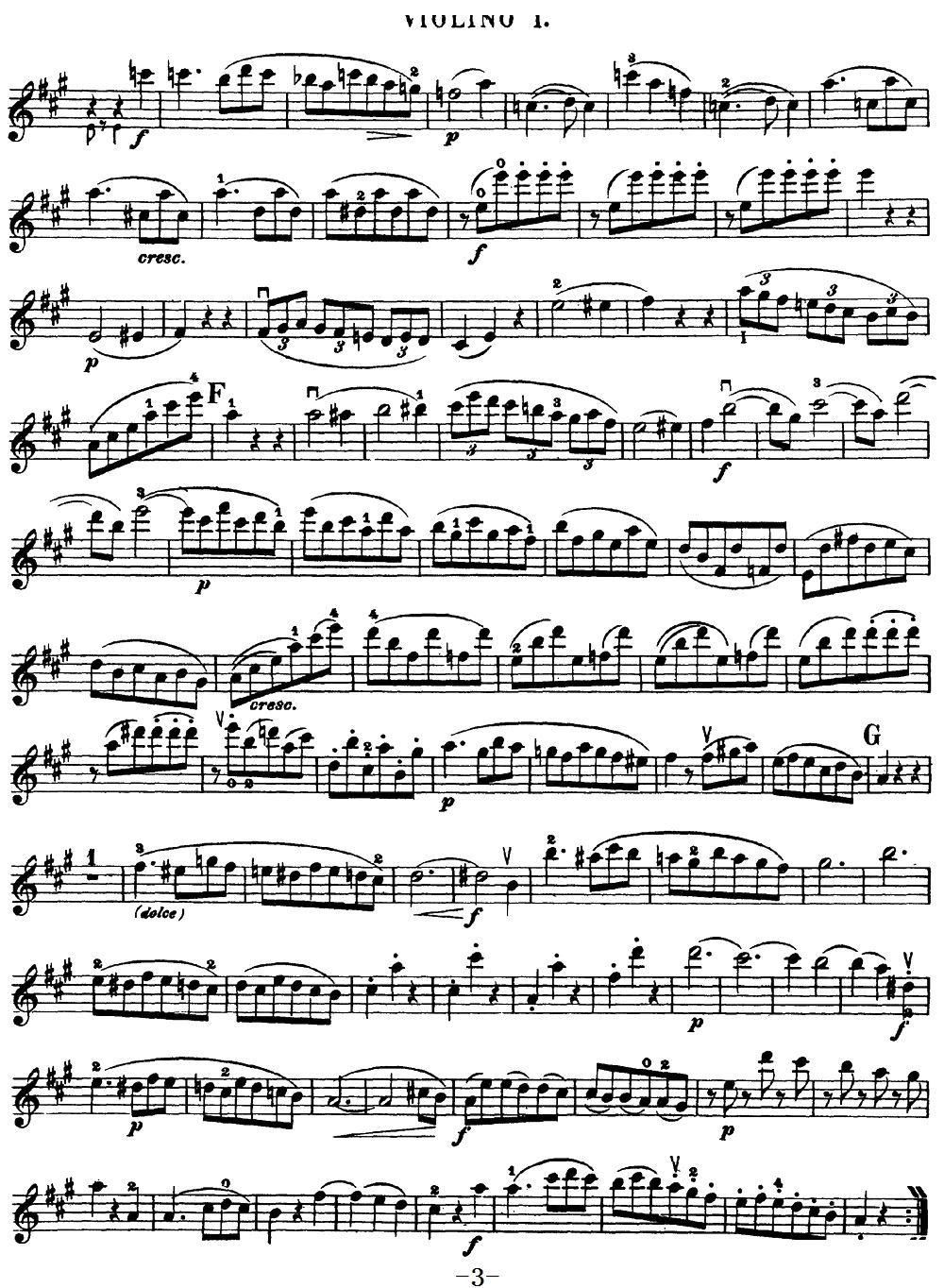 Mozart Quartet No 18 in A Major K 464 Violin 1(ʮּ)3