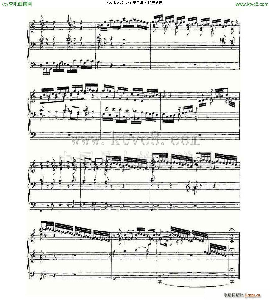 Prelude and Fugue in C Major BWV 531 L(fng)V(ʮּ)3