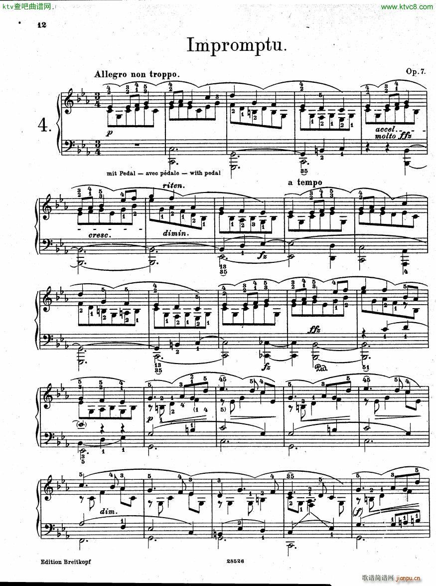 Henselt Piano Solo Album(V)11