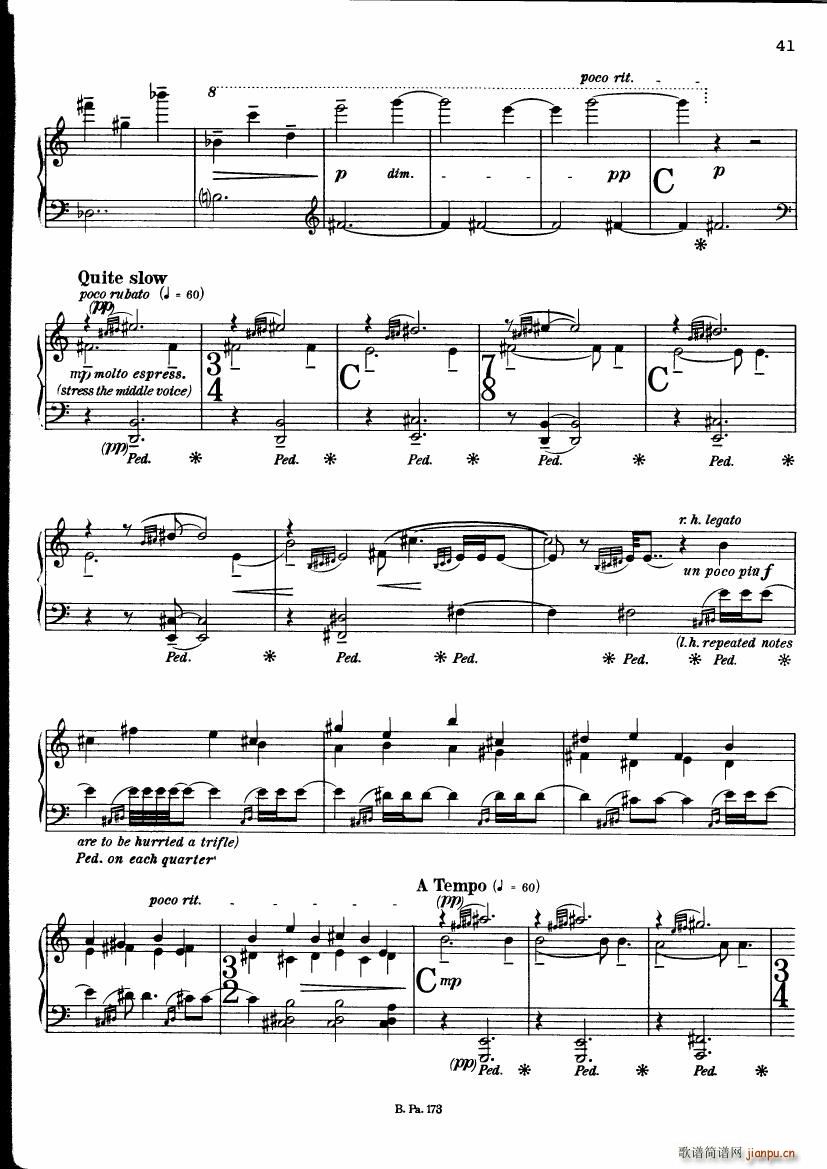 Copland Piano Fantasy(V)38