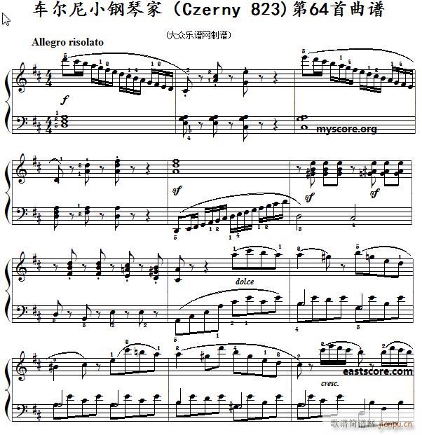 ܇(ch) Сټ Czerny 823 64 ʾ(V)1