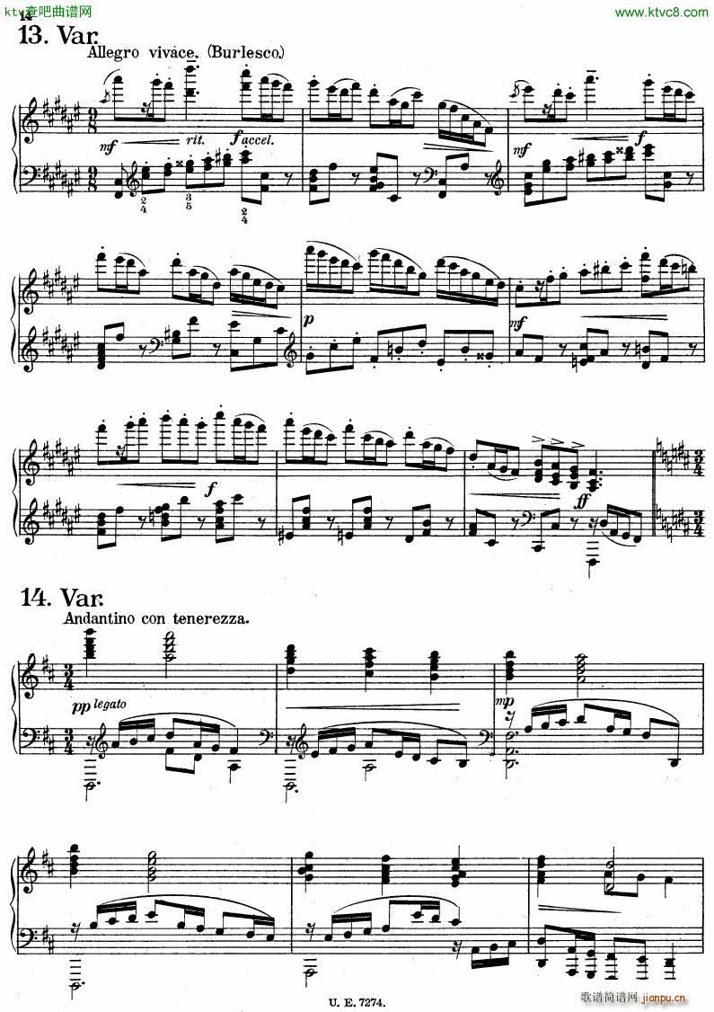 Haba variations on schumann(V)12