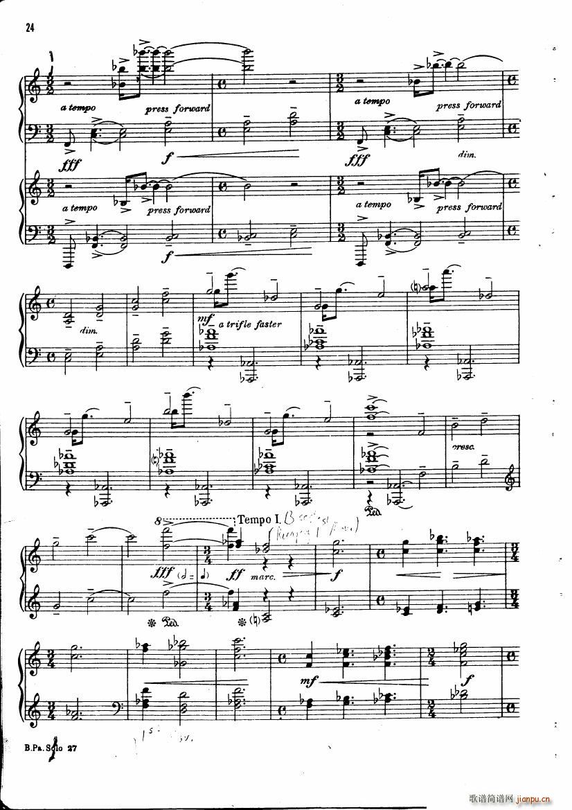Copland Piano Sonata(V)25