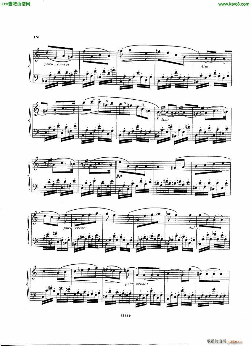 Alkan op 38 Trente Chants(V)12