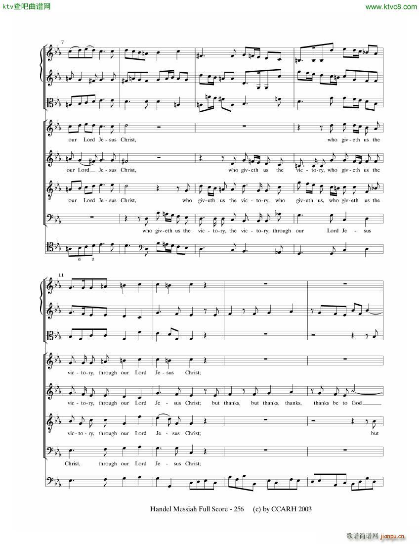G F Handel Messiah Open Score (V)14