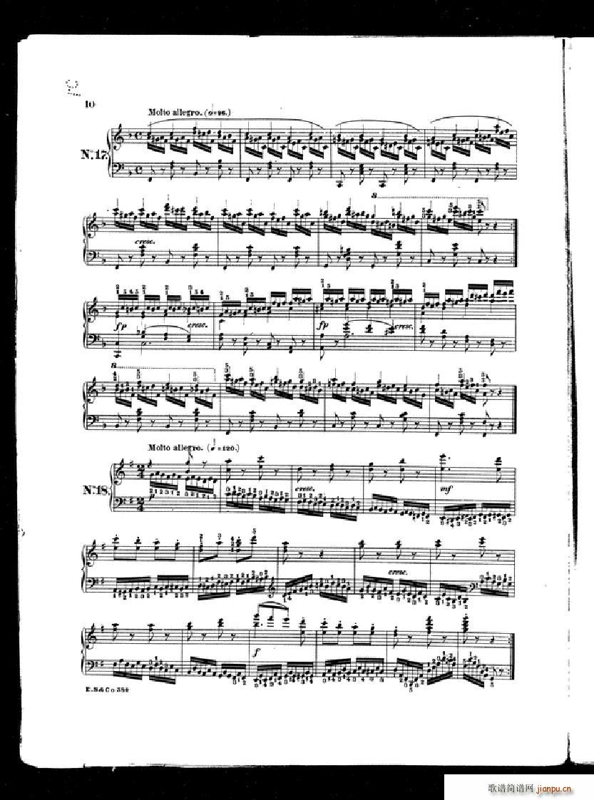 Czerny School of Velocity book 2 Op 299(V)9