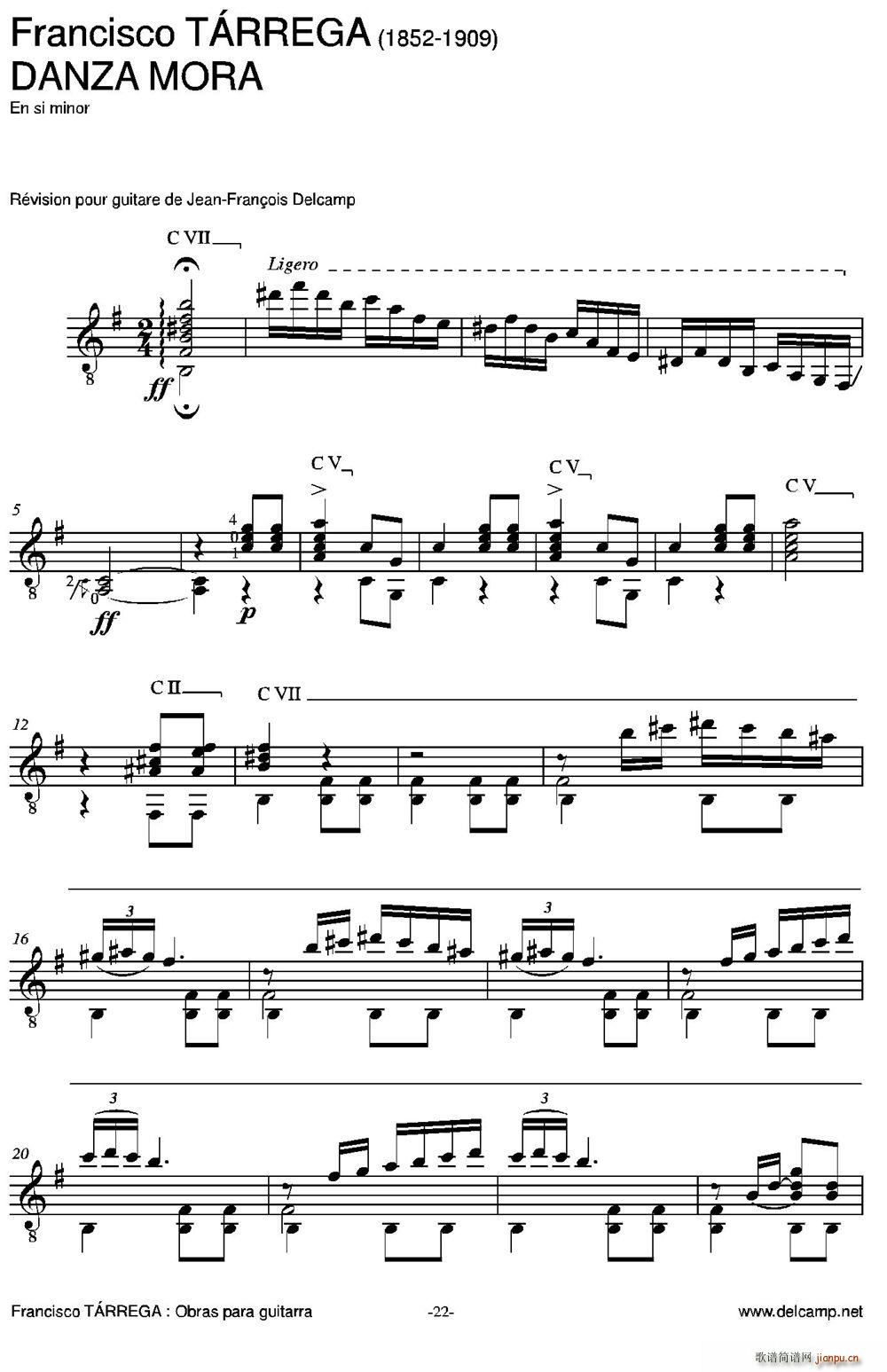 DANZA MORA ŵ伪(V)1