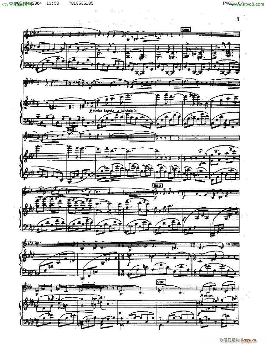 Guastavino Sonata Para Clarinete Y Piano(V)7