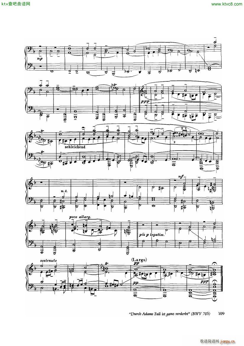 Bach Busoni Ten Chorale Preludes(V)23