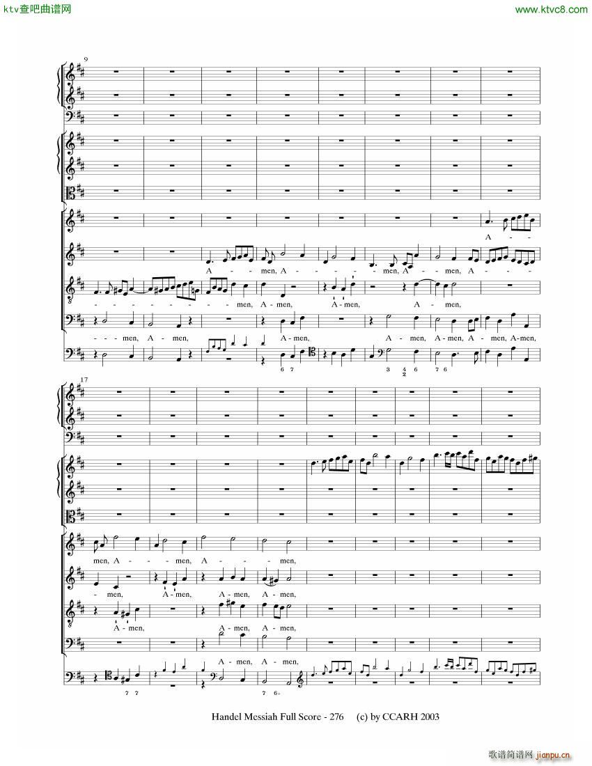 G F Handel Messiah Open Score (V)35