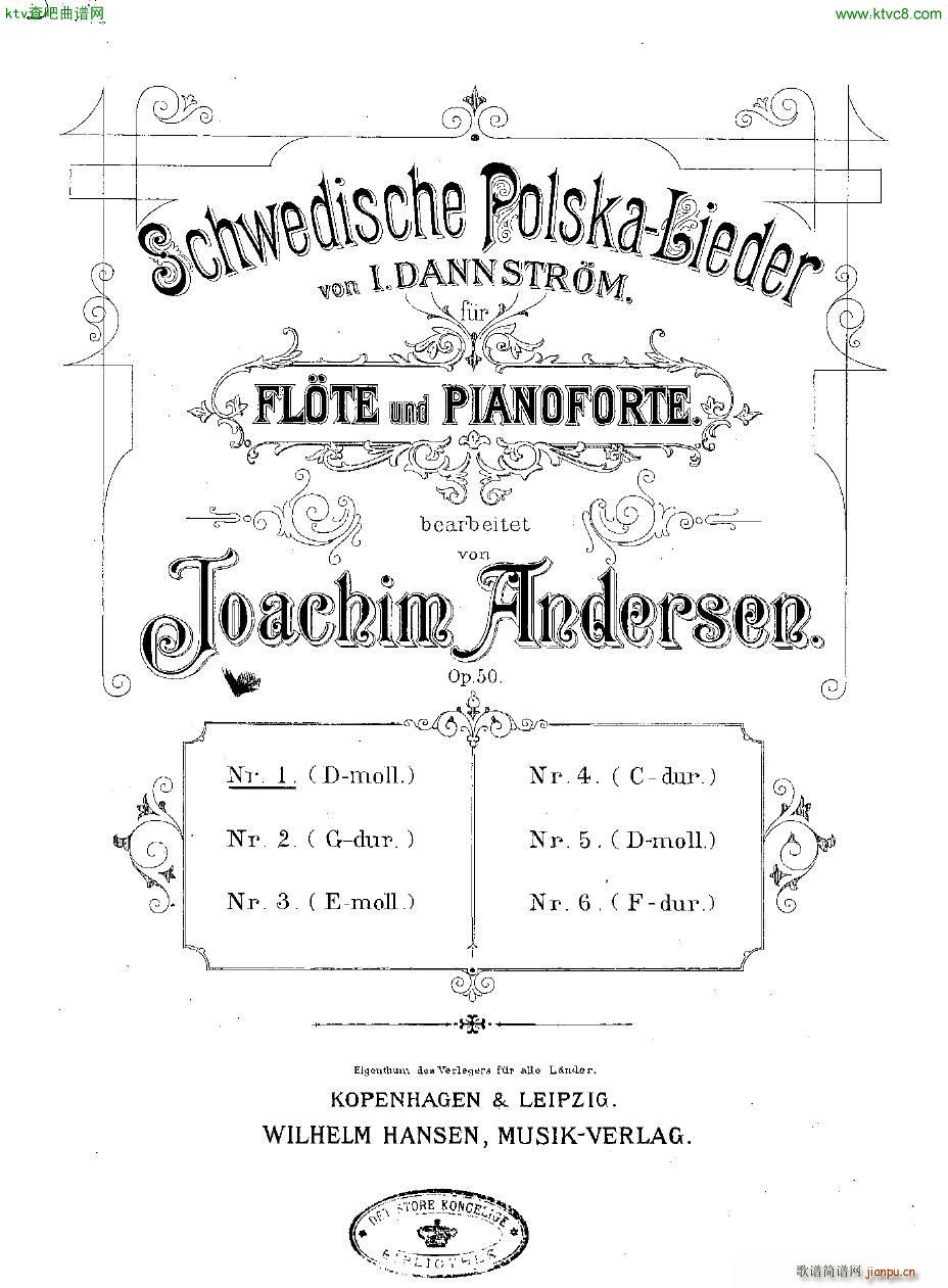 Andersen op 50 Schwedische Polska Lieder(V)1