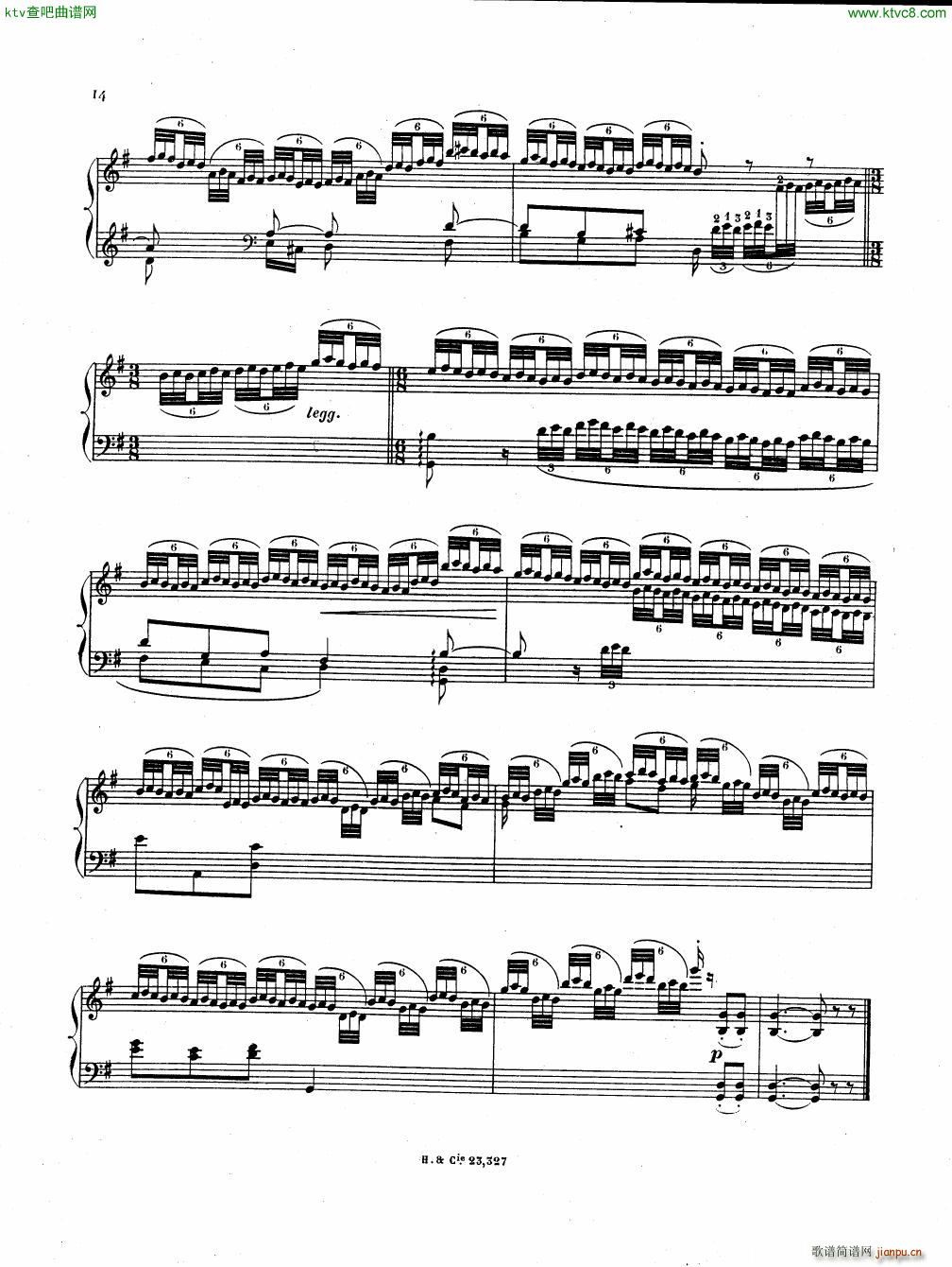 Hahn Reynaldo Piano sonatina(V)14