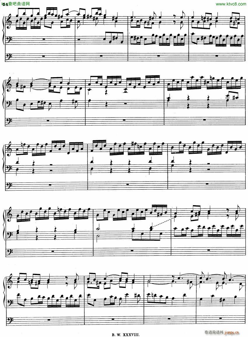Bach JS BWV 561 Fantasia Fugue in Am(V)7