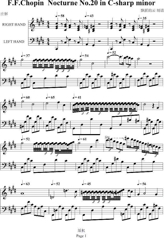 ChopinNo.20(V)1