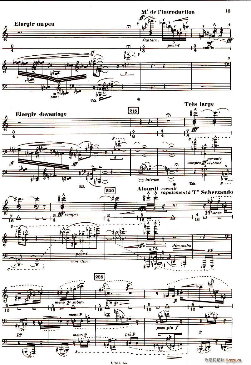 Boulez Sonatine Pour Flute Et Piano(V)13