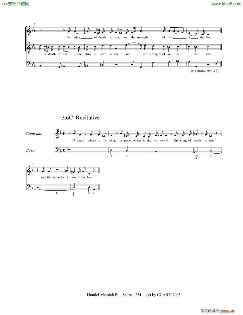 G F Handel Messiah Open Score (V)13