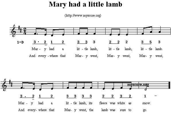 Ӣă裺Maryhadalittlelamb()1