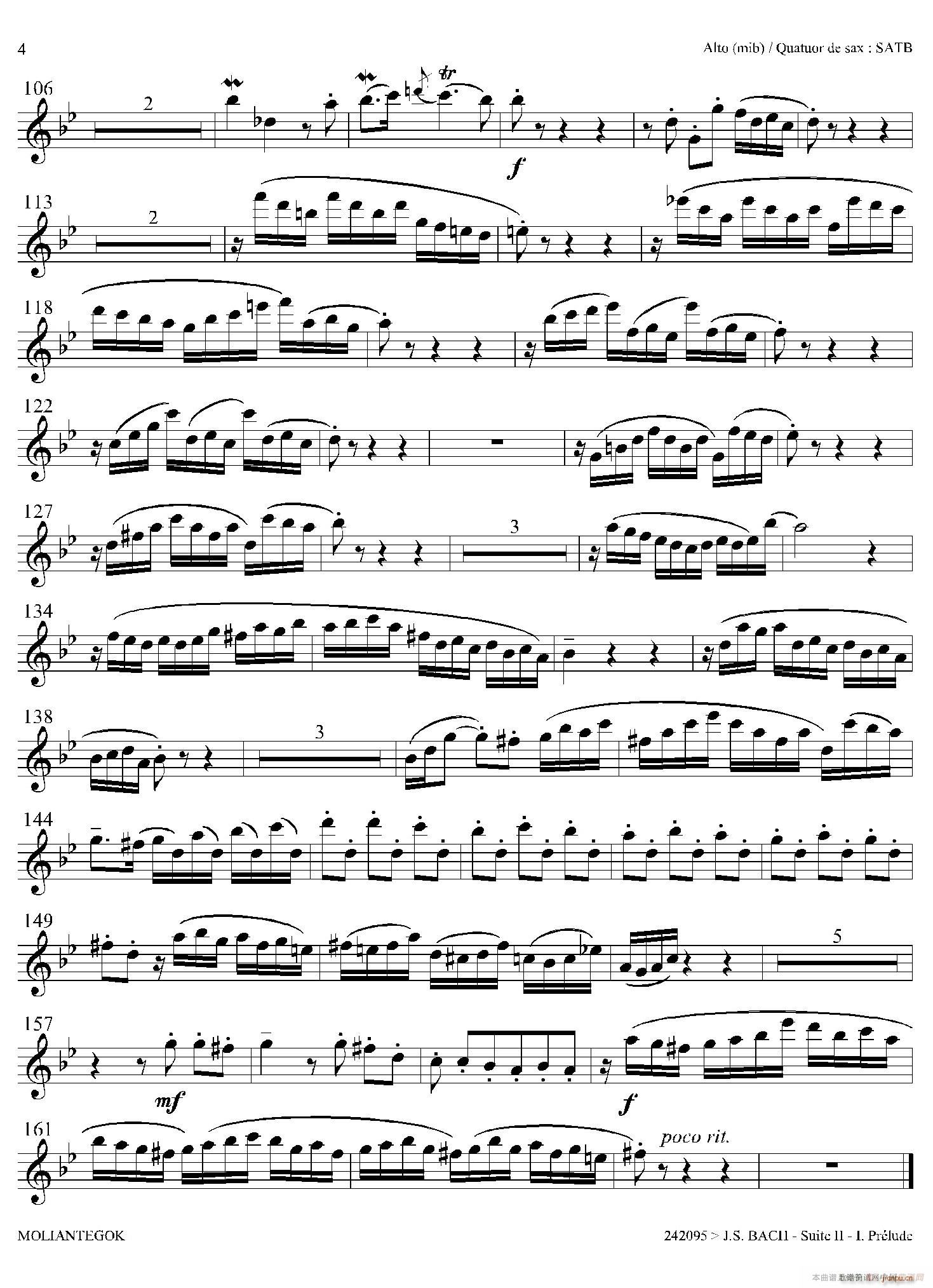 Suite anglaise No 2 BWV 807 M֮ ǰ _˹(ʮּ)3