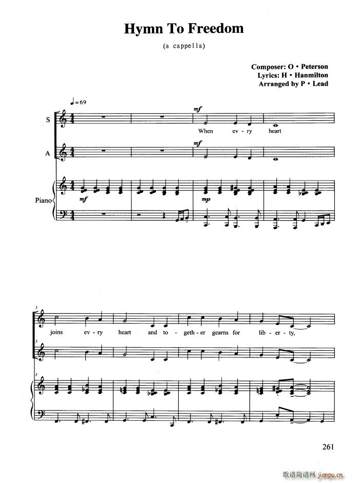 Hymn To Freedom ϳ(ϳV)1
