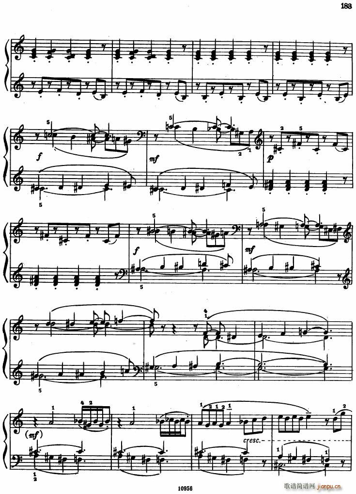 Bartok SZ 107 Mikrokosmos for Piano 140 153(V)44