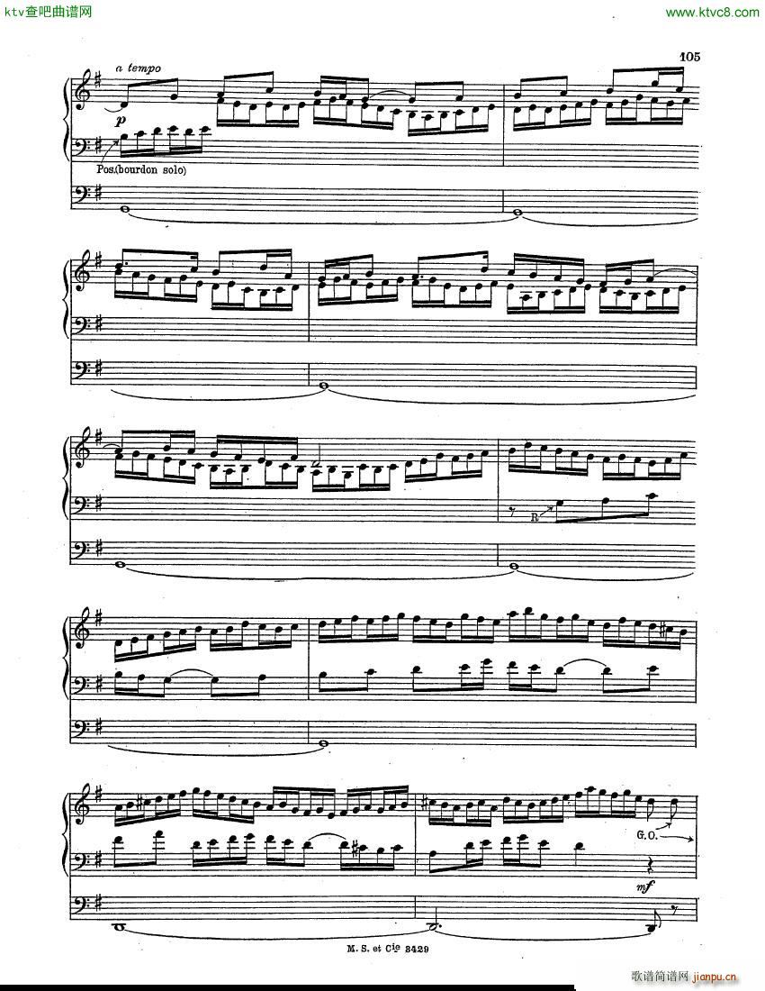 Henry Jean Pastorale organ(V)3