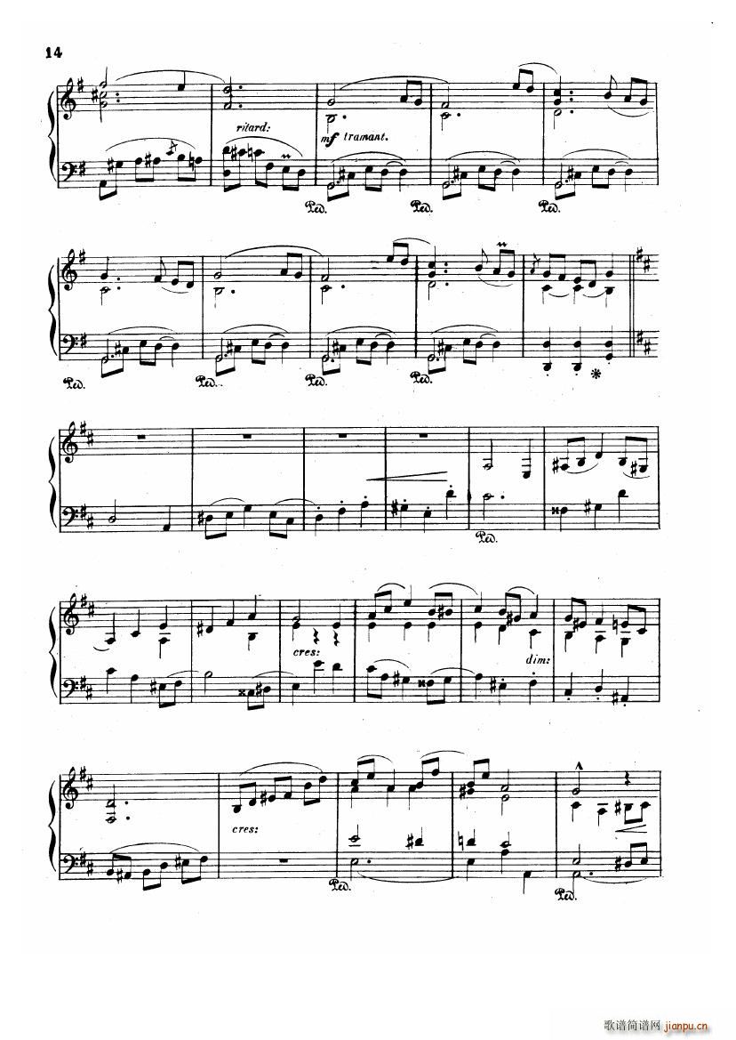Albeniz op 72 Piano Sonata no 4(V)14
