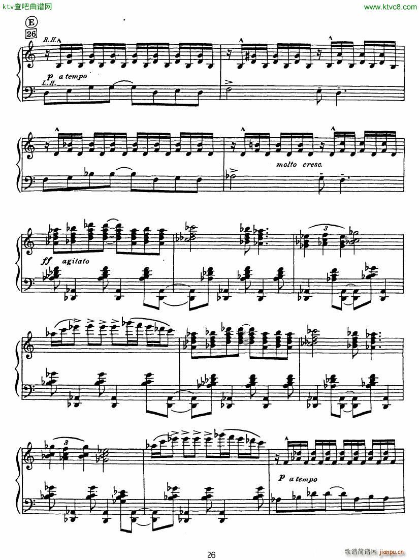 Rhapsody in Blue in Bb major Duet(V)26