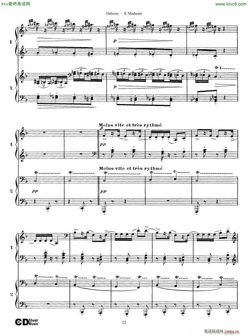 Debussy Printemps II(V)12