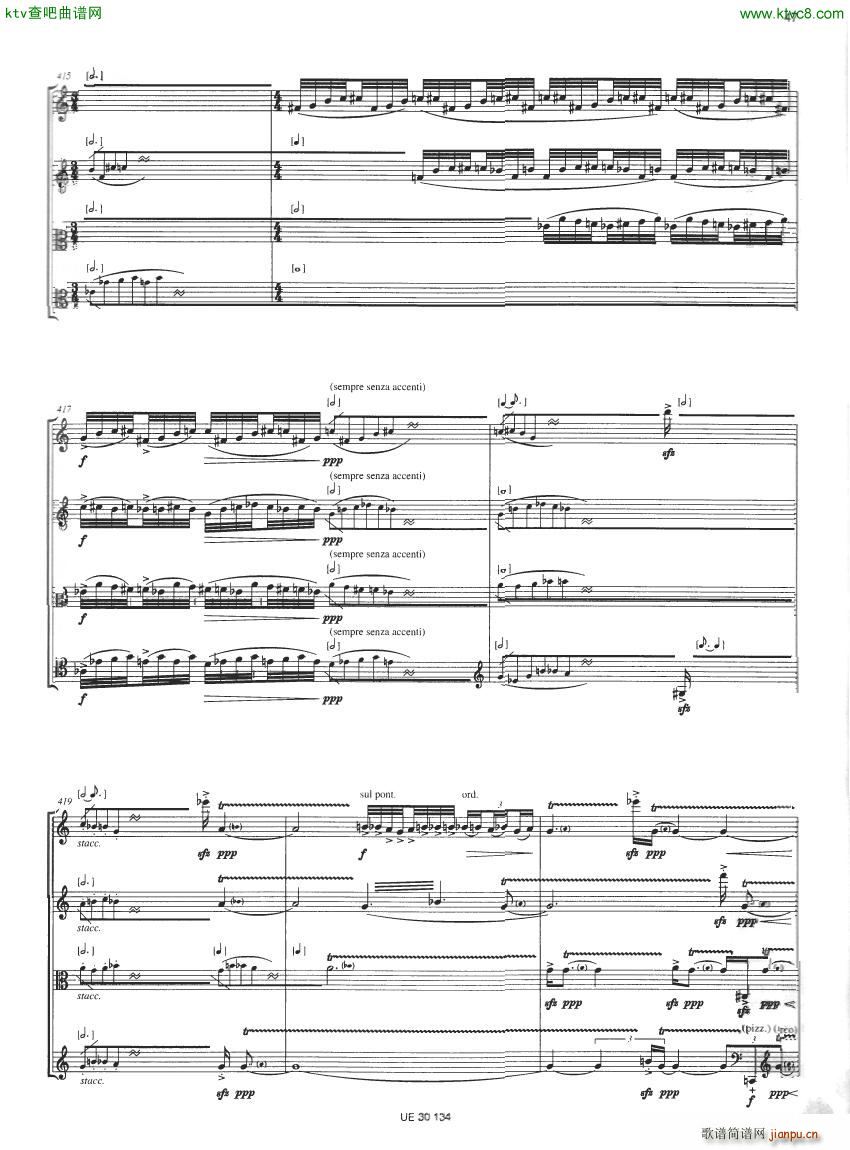 Berio Notturno String Quartet 1993 (V)6