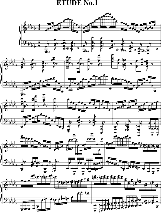 ETUDE  No.1(V)1