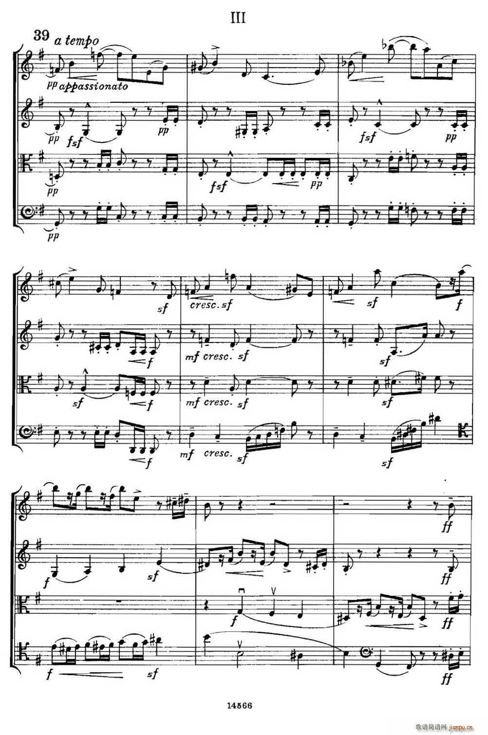 QUARTET Op 83  Ҙ(l )(V)3