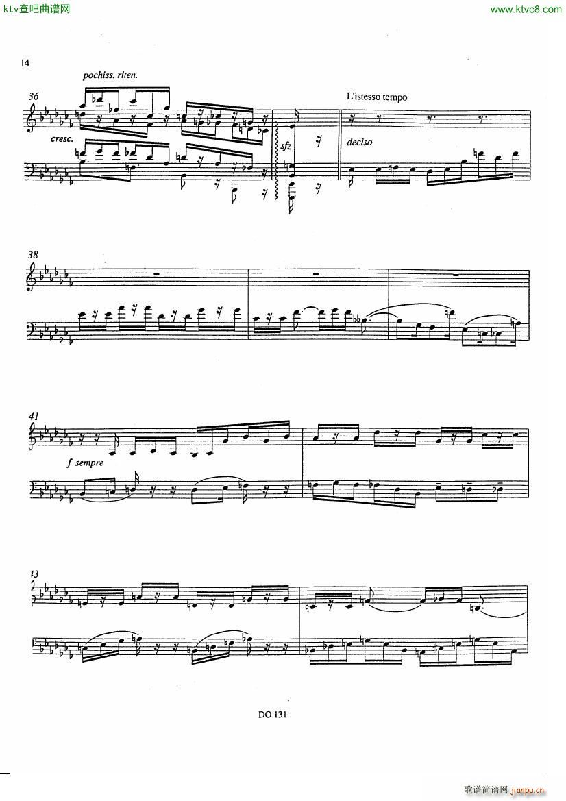 Etude No 12 Prlude et Fugue(V)12