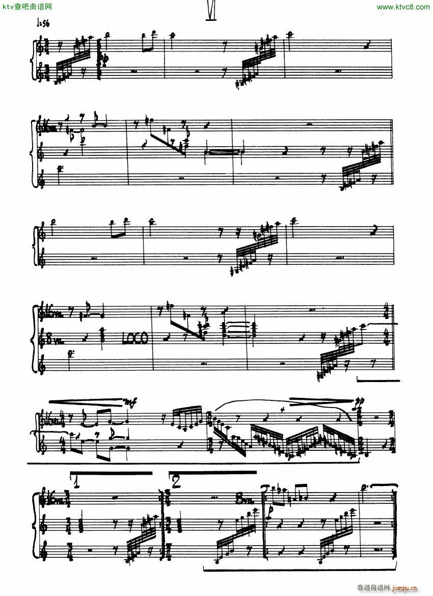 Cage Sonatas and Interludes for prepared piano(V)13
