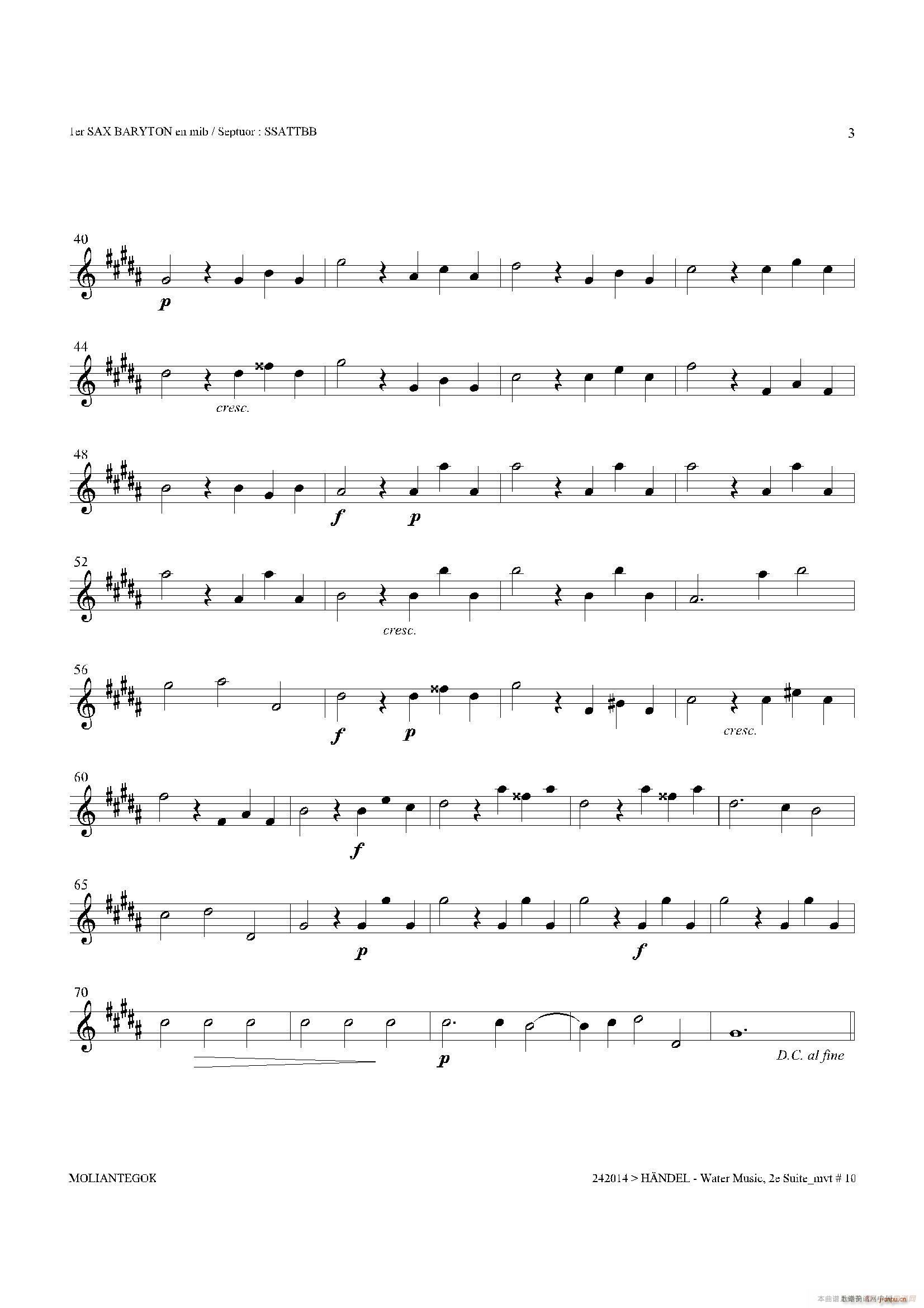 Water Music HWV 349 No 2 һϵ_˹(ʮּ)3
