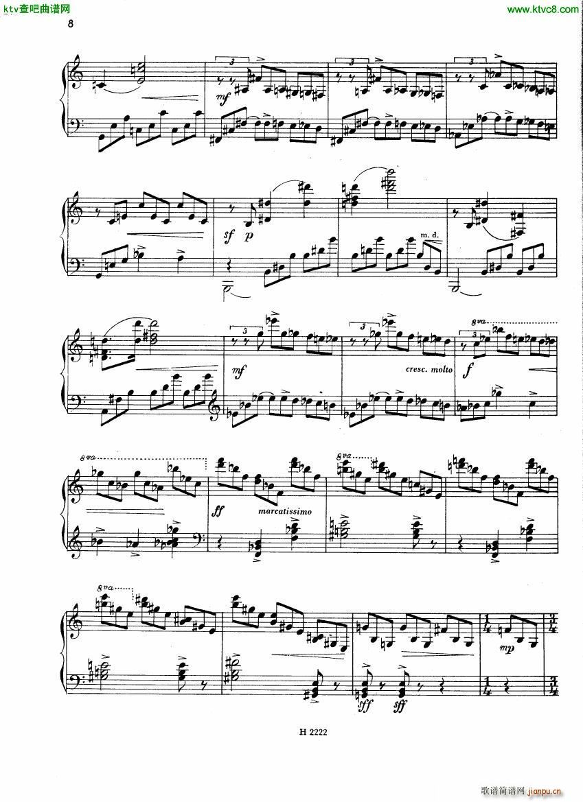 Fiser Piano Sonata 1955(V)8