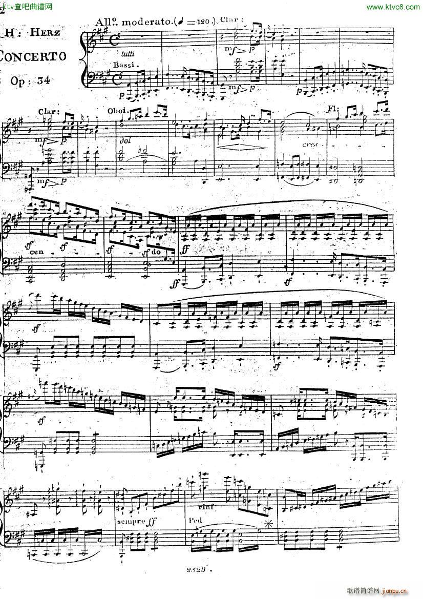 Herz op 034 Piano Concerto No 1(V)1
