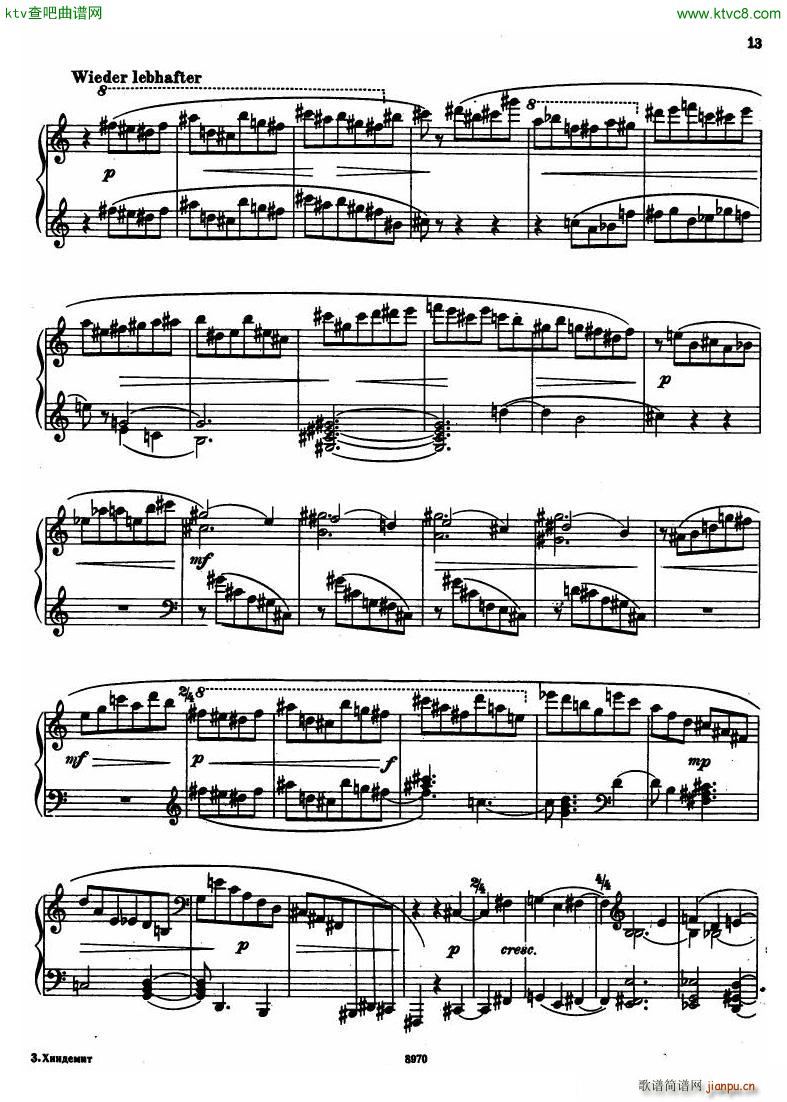 Hindemith Sonata No 1(V)11