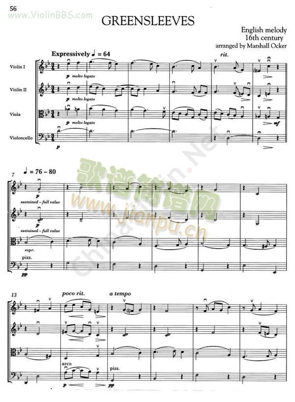 () 17.Greensleeves(СV)1