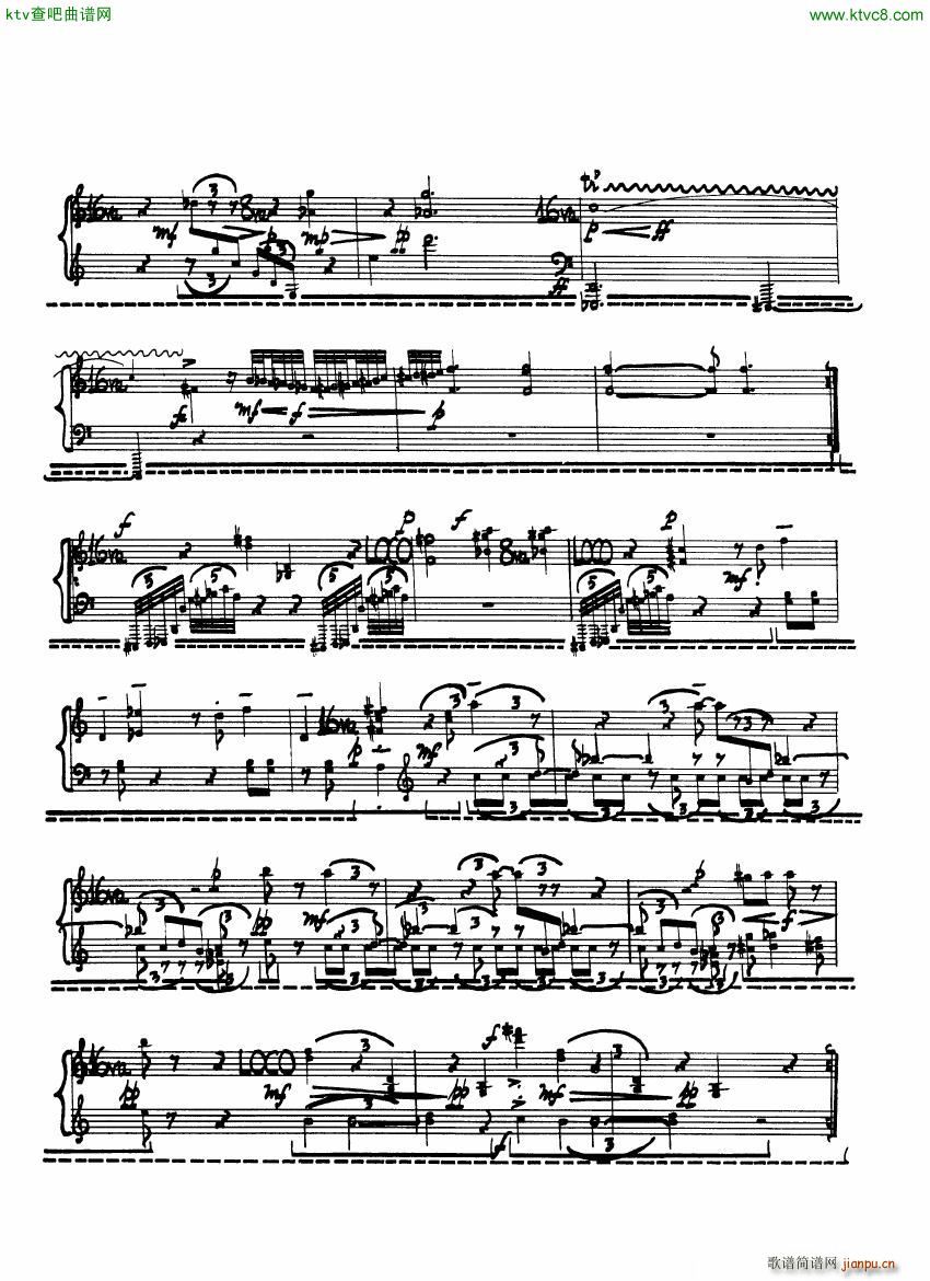 Cage Sonatas and Interludes for prepared piano(V)21
