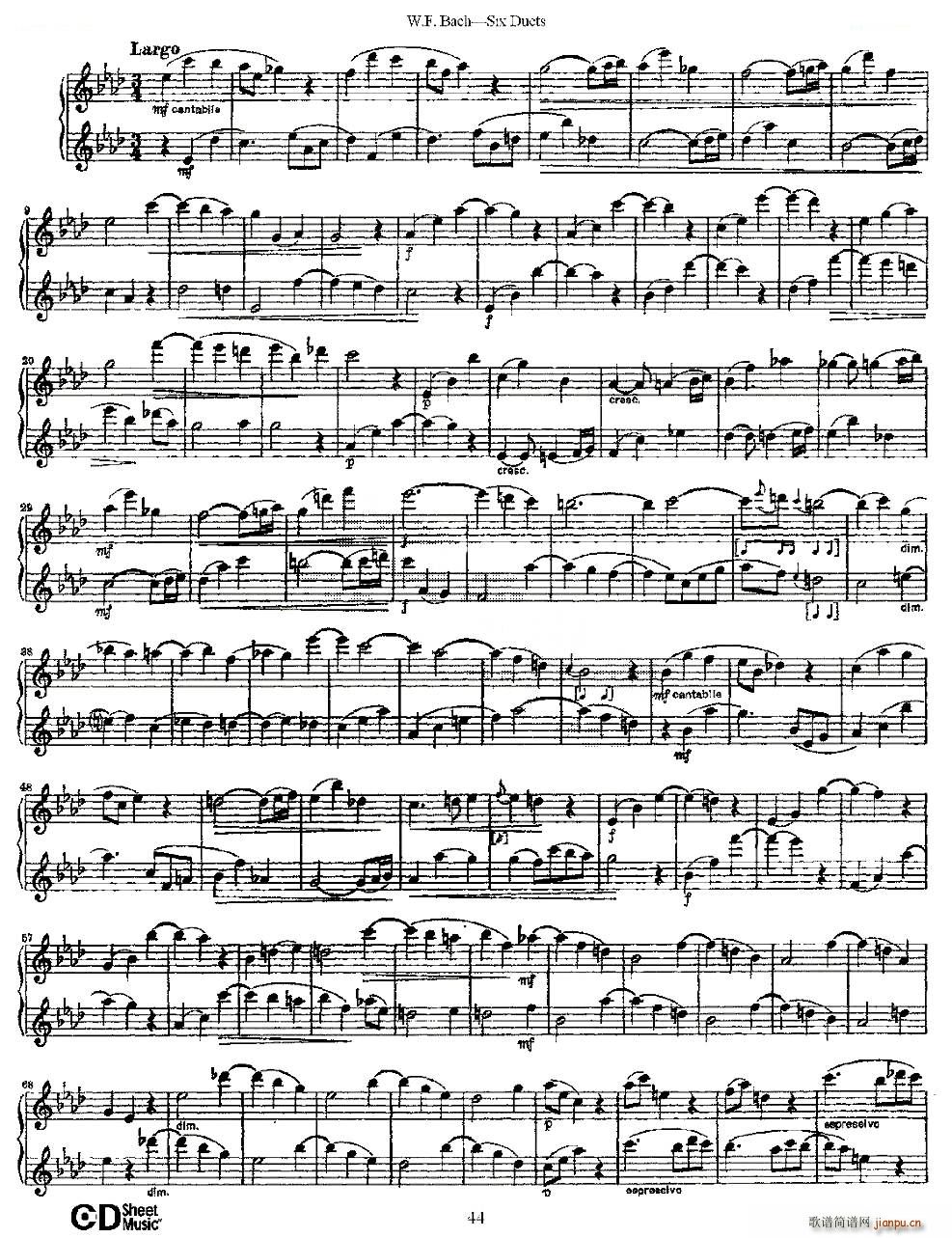 Six Duets ֮ ׶ྚ ~(V)3