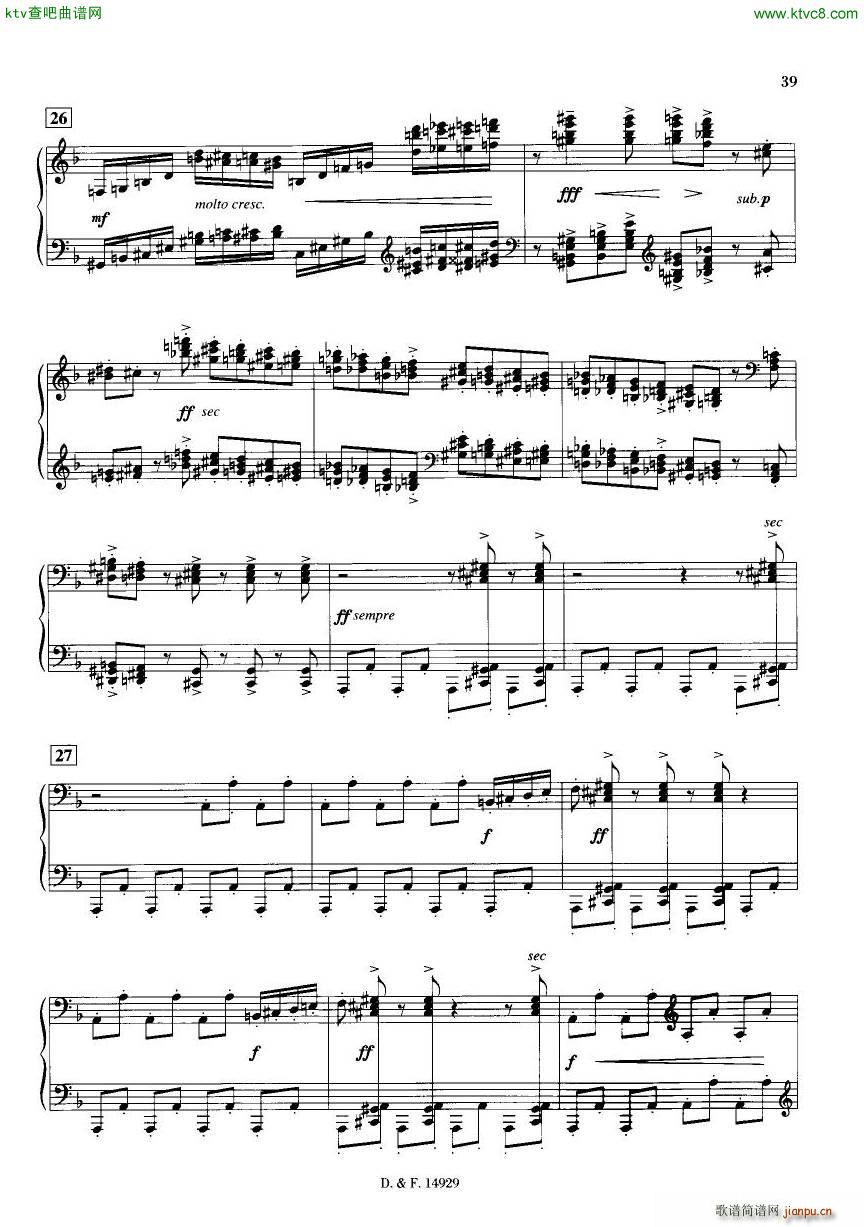 Durufl Op 6 Trois Danses(V)38