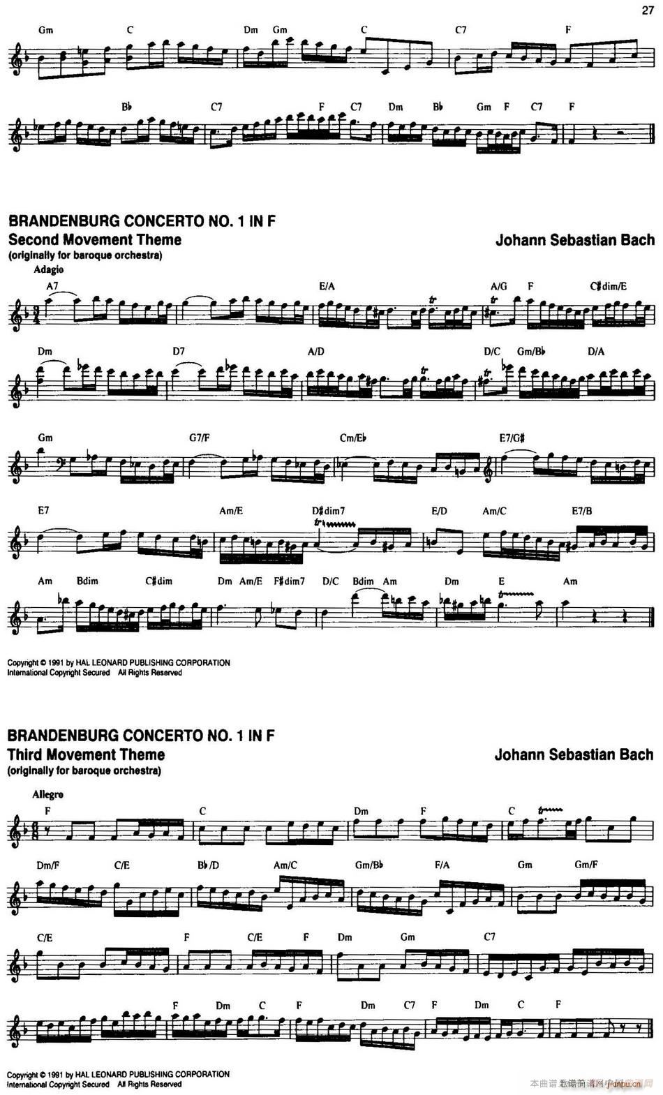 The Real Little Classical Fake Book P21 40(ʮ�ּ�����)7