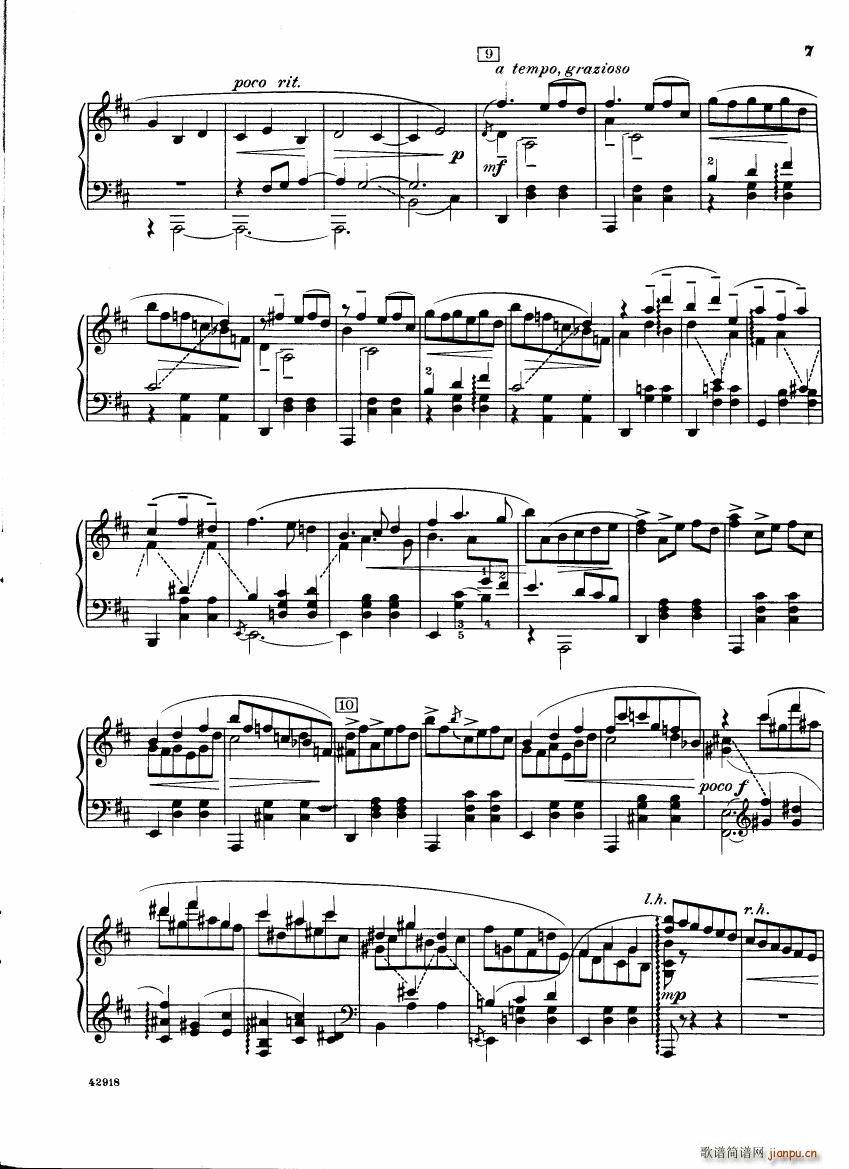 Barber op 28 Souvenirs piano solo(V)7