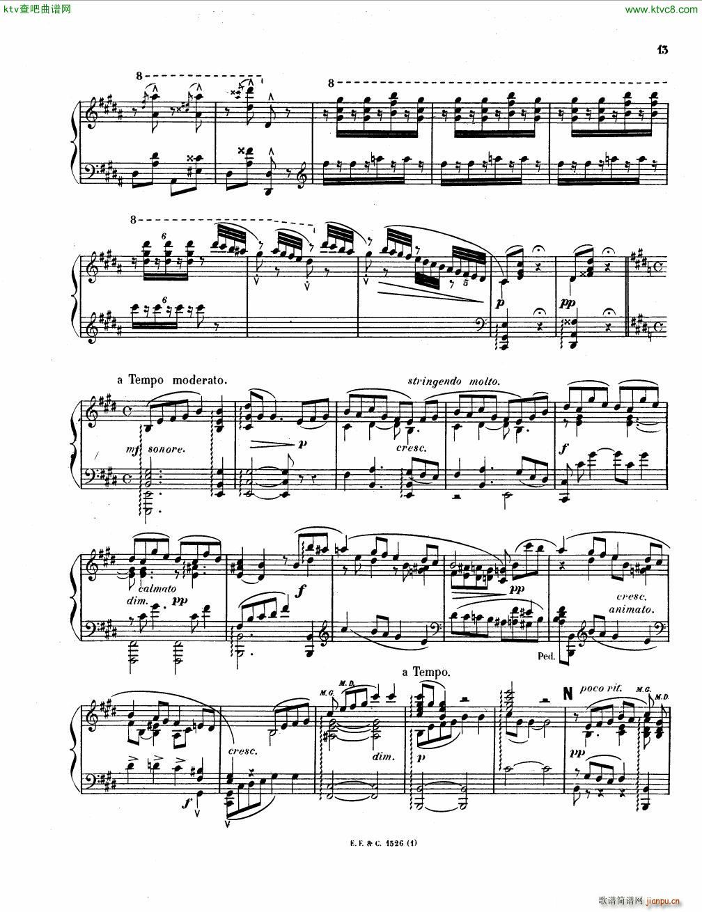 Chaminade Konzerstuck Op 40 reduction(V)17