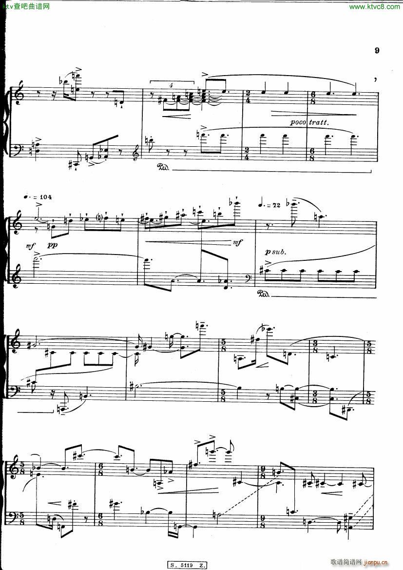Berio Cinque Variazioni(V)10